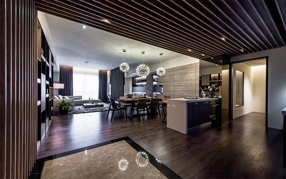 项目案例香林豪郡港式风格设计