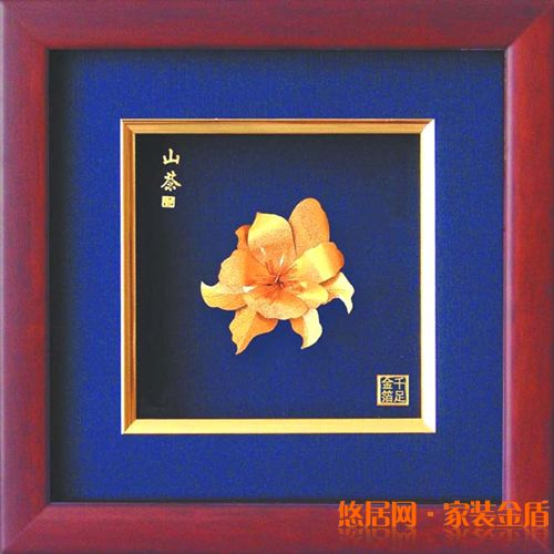 学会立体金箔画的保养方法