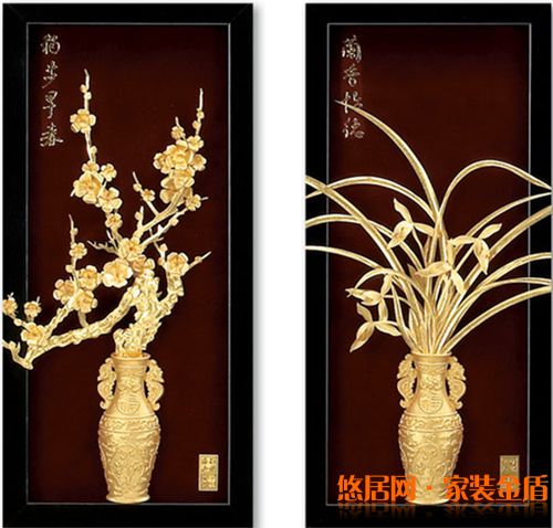学会立体金箔画的保养方法