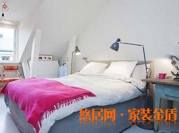 顶层斜顶阁楼装修效果图