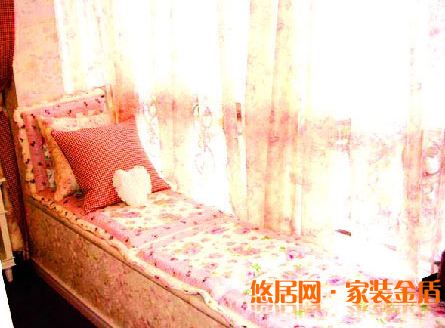 转角飘窗装修效果图