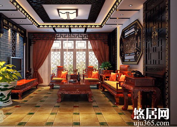 红木家具效果图